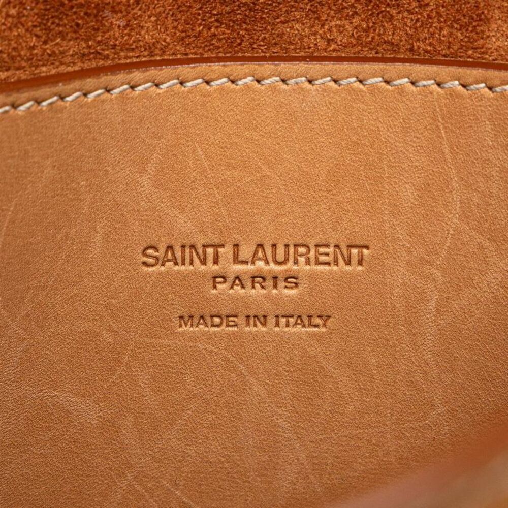 Pre Loved saint laurent Crossbody Bag Women Brown Crossbody Bags - Picture 5 of 8